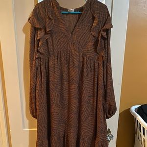 Beautiful fall midi dress